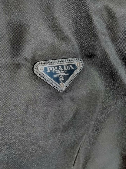 Prada Black Down Jacket, Size XL