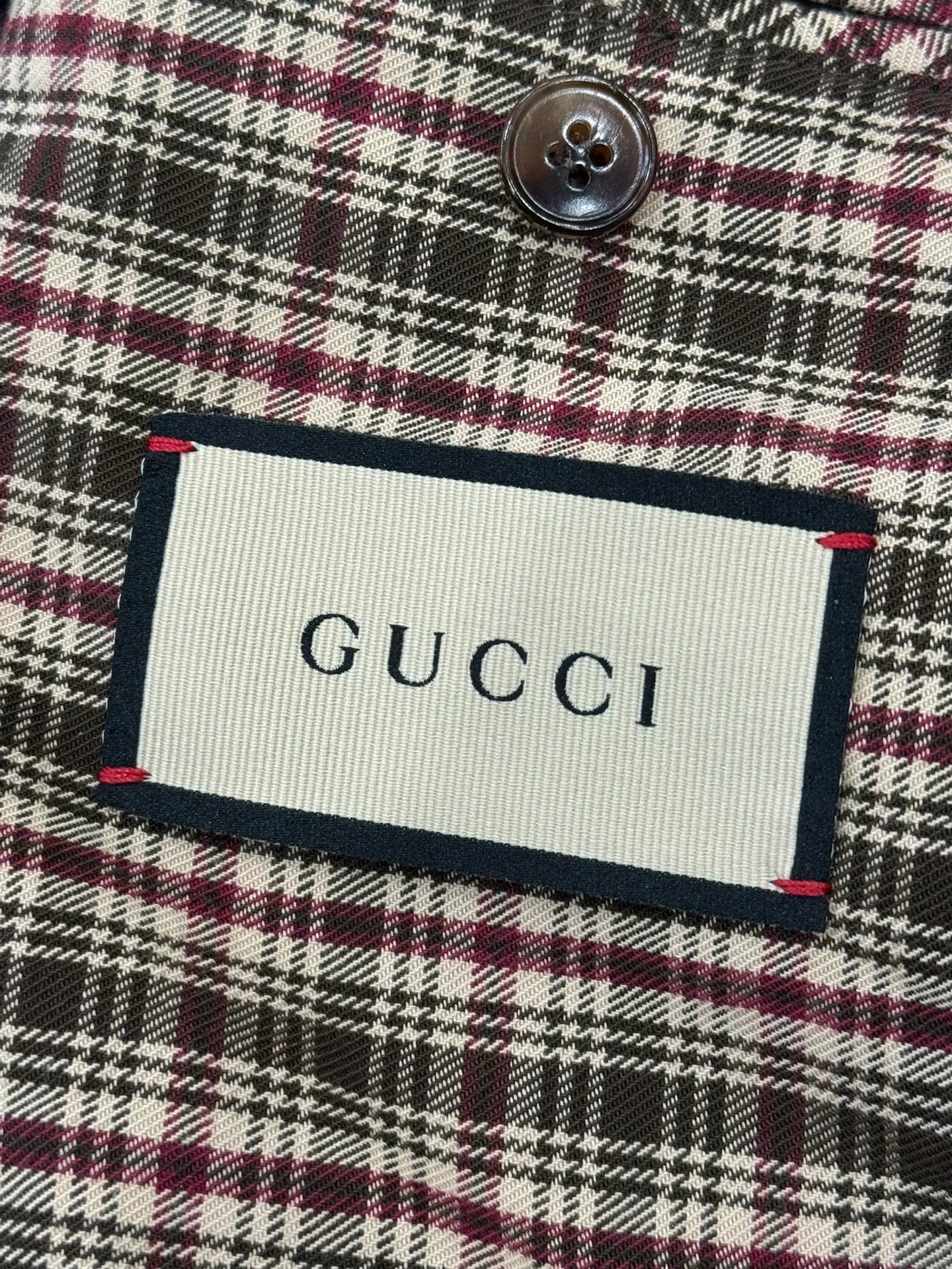 gucci wool leather bomber jacket size 50