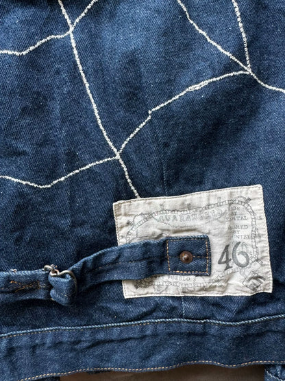 Kapital Spider Web Denim Jacket