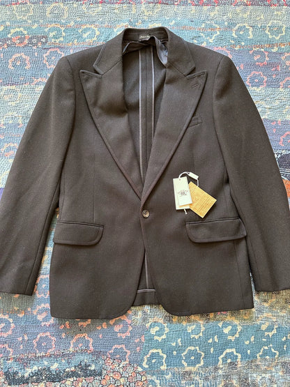 RRL Peak Lapel Single-Breasted Wool Blazer