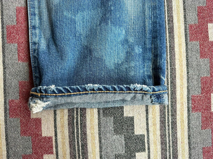 Prps Acid Wash Distressed Jeans