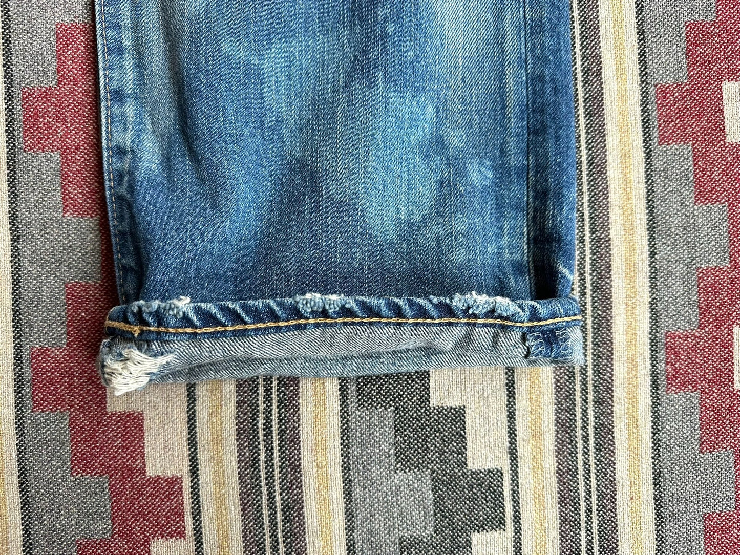 Prps Heavy Washed Distressed Acid Jeans