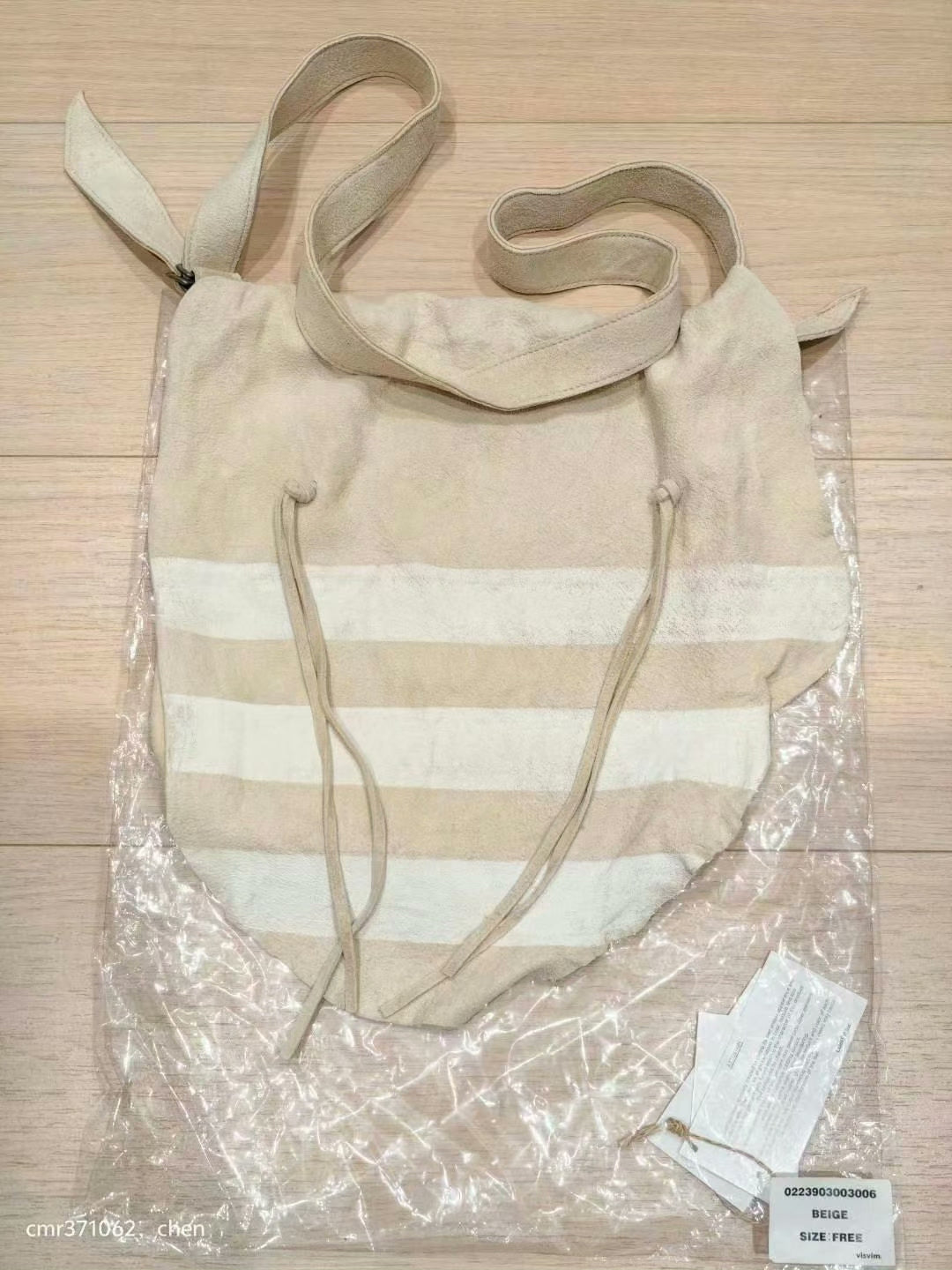 VISVIM 23 ICT Deerskin Shoulder Bag