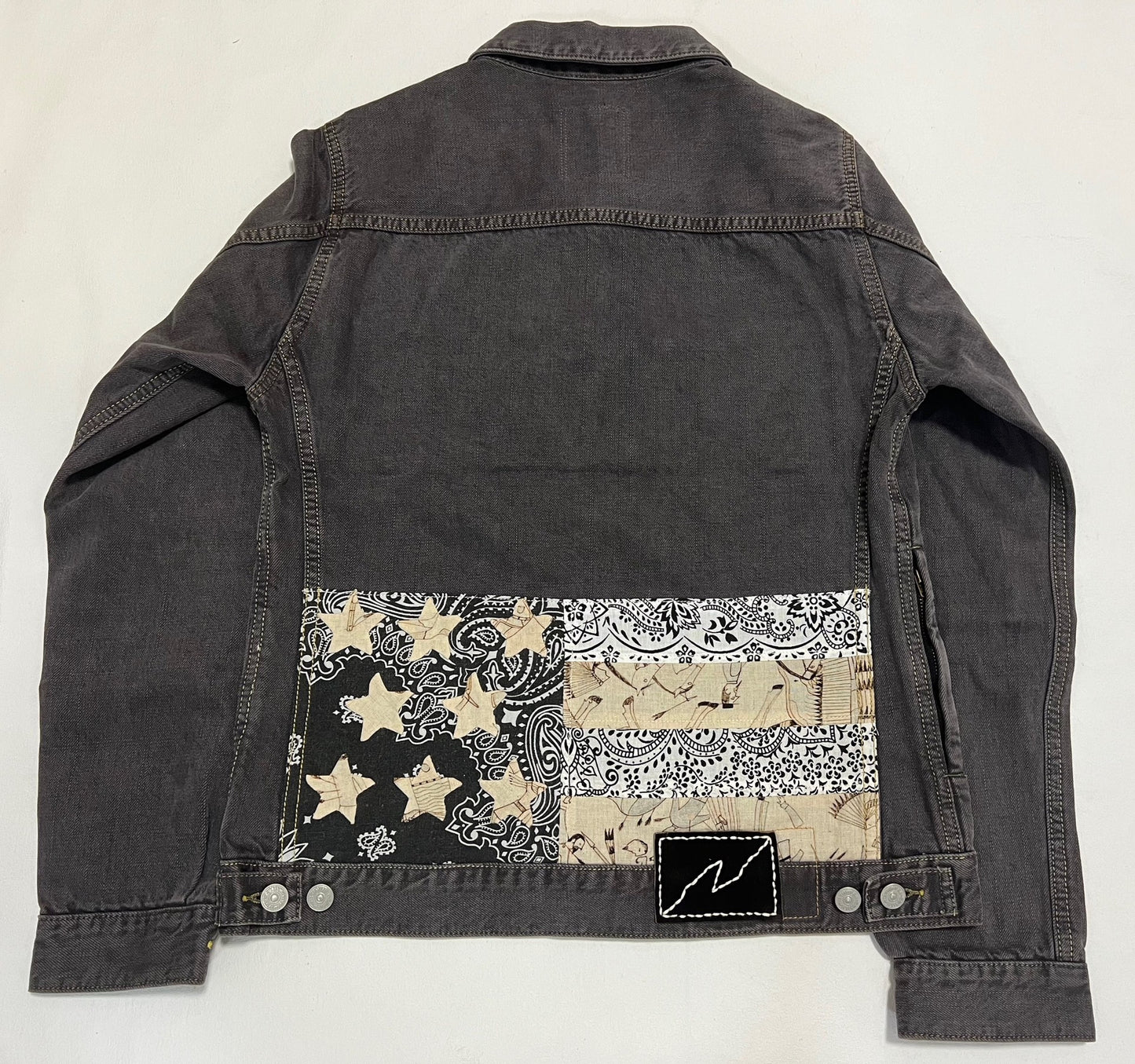 visvim 18 ICT SS 101 JKT Damaged Stars