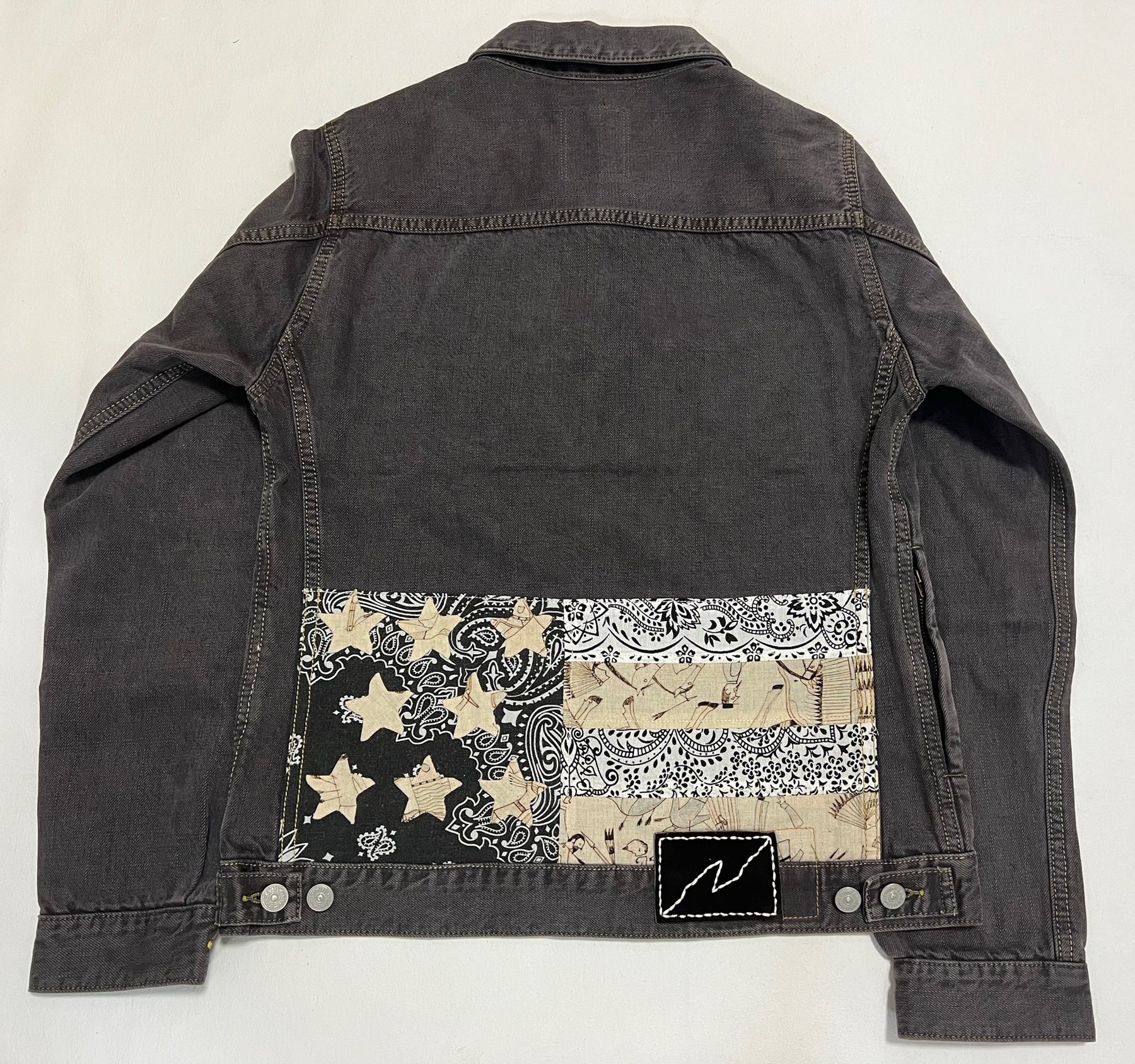 visvim 18 ICT SS 101 JKT Damaged Stars