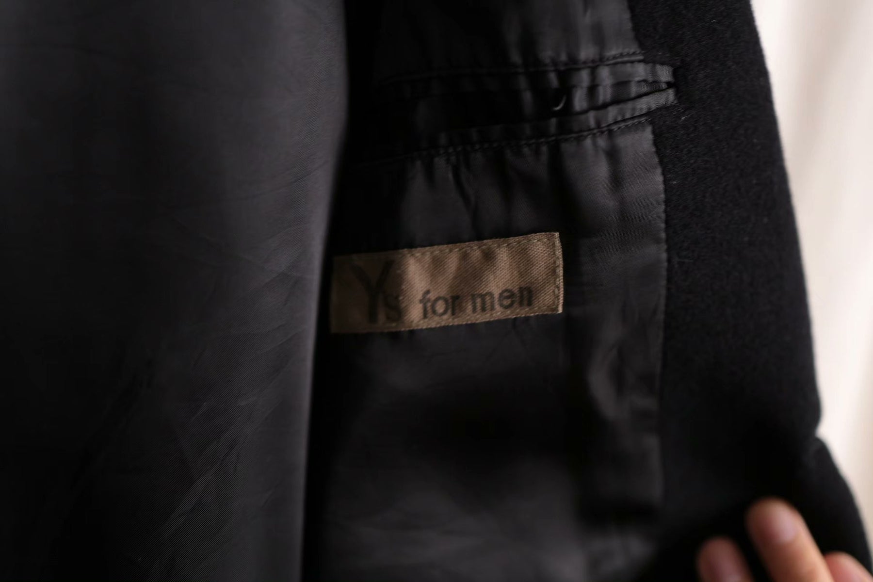Y's for Men Yohji Short Wool Jacket