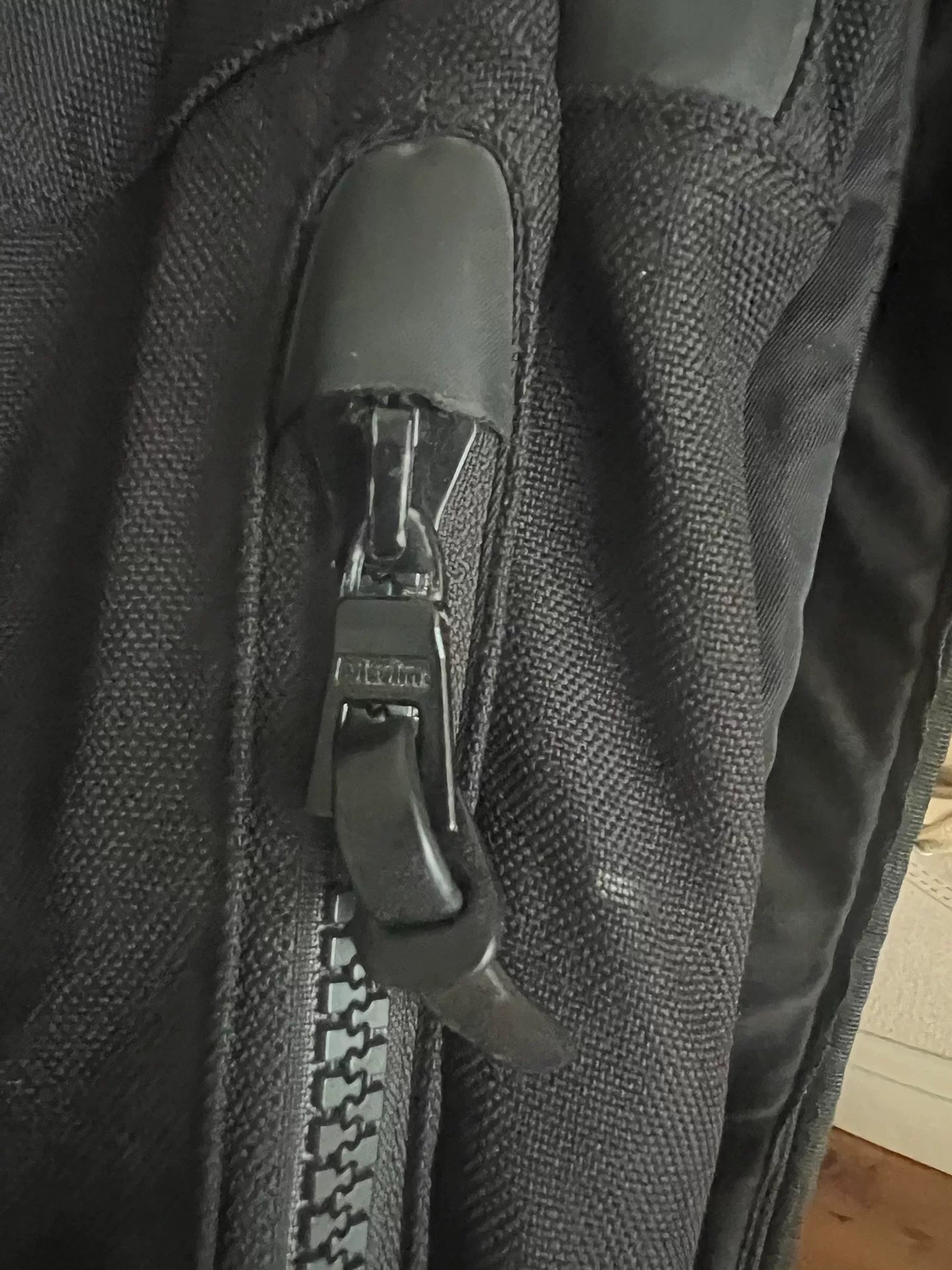 visvim 20L Black Backpack with Leather Base