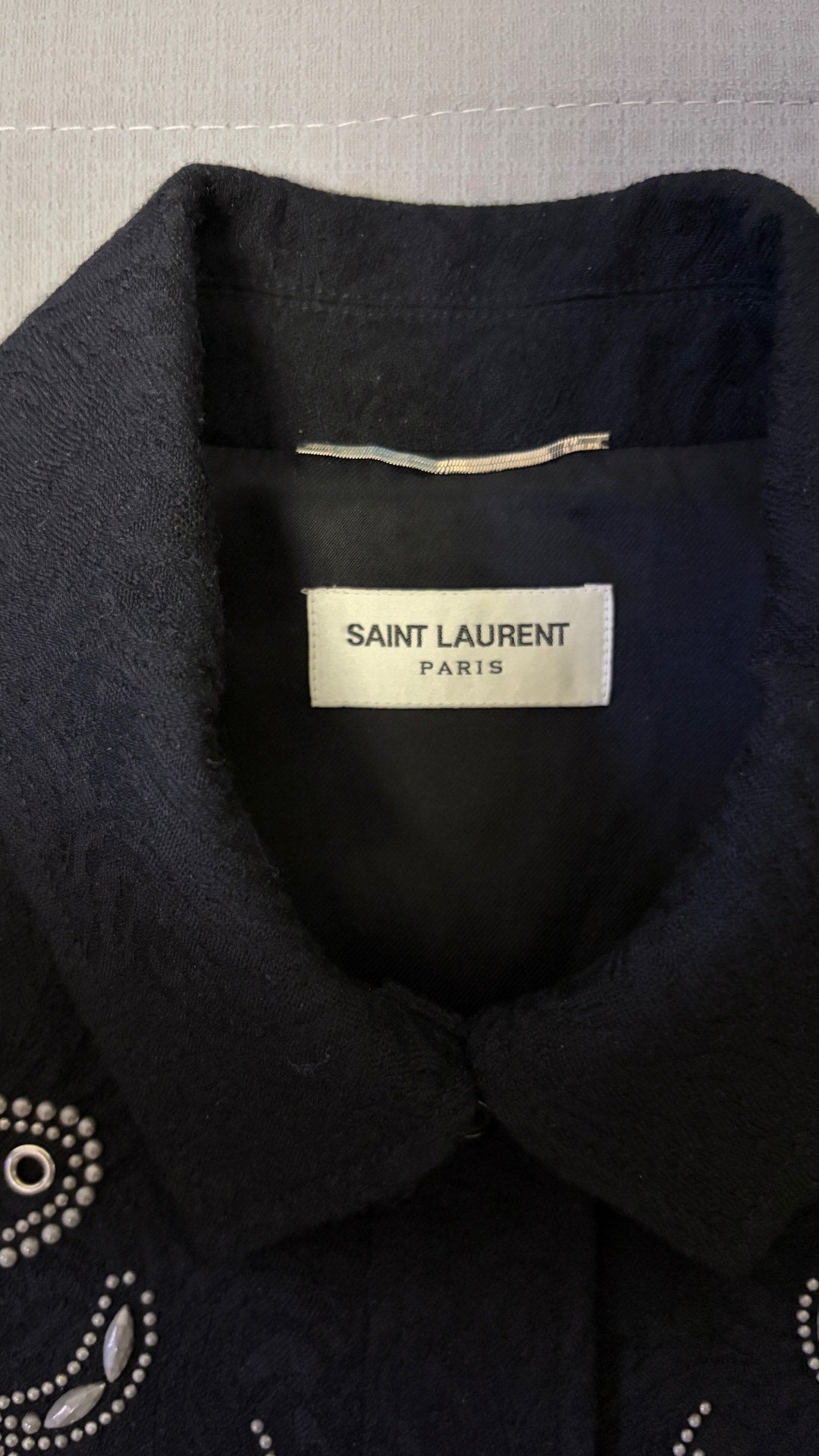 Saint Laurent SS19 Runway Black Jacket