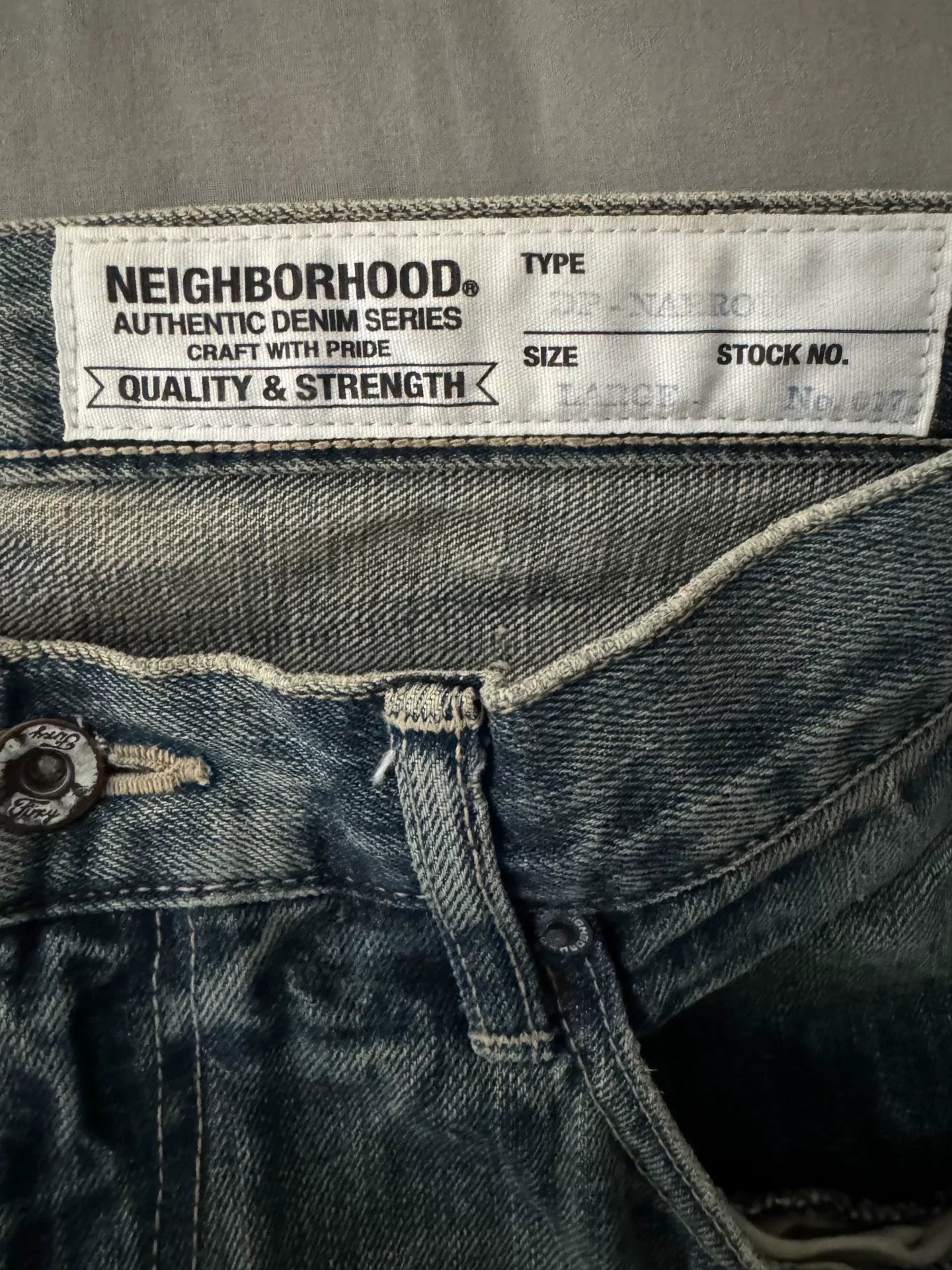 Neighborhood Deep Narrow Denim Pants