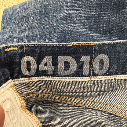Visvim 17SS Spot Distressed Jeans