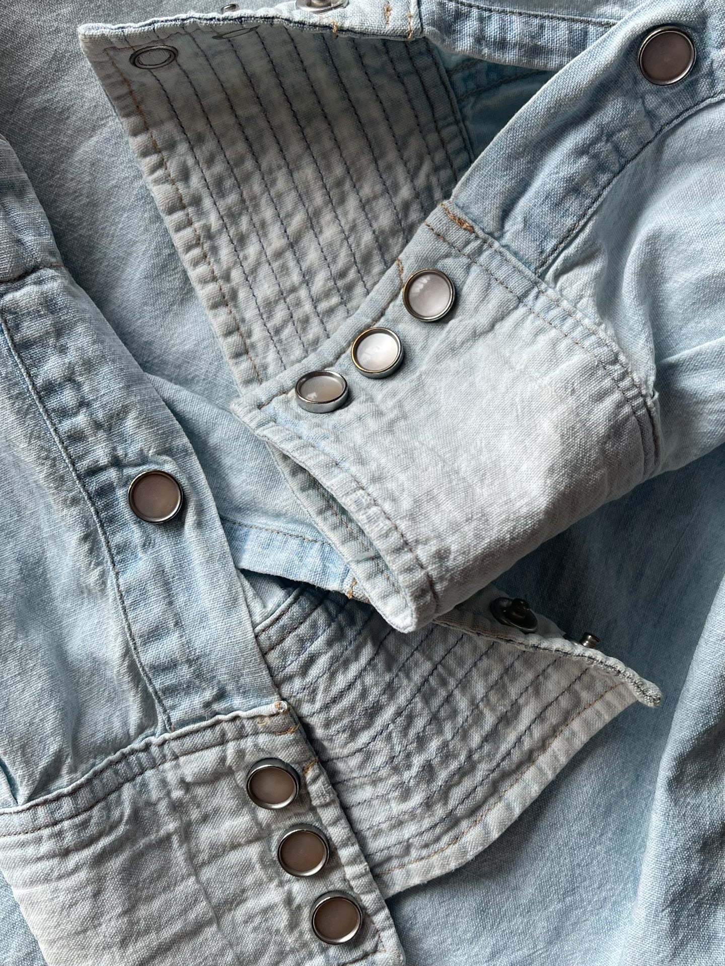 RRL Washed Blue Shirt