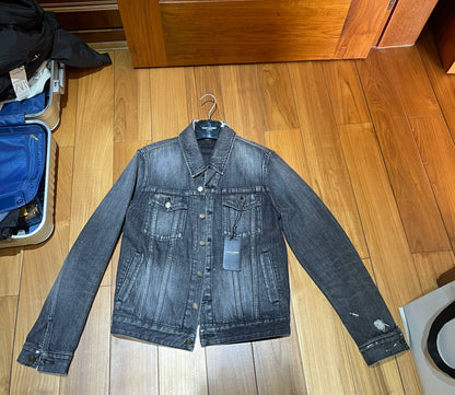Saint Laurent Denim Jacket Beckham Style