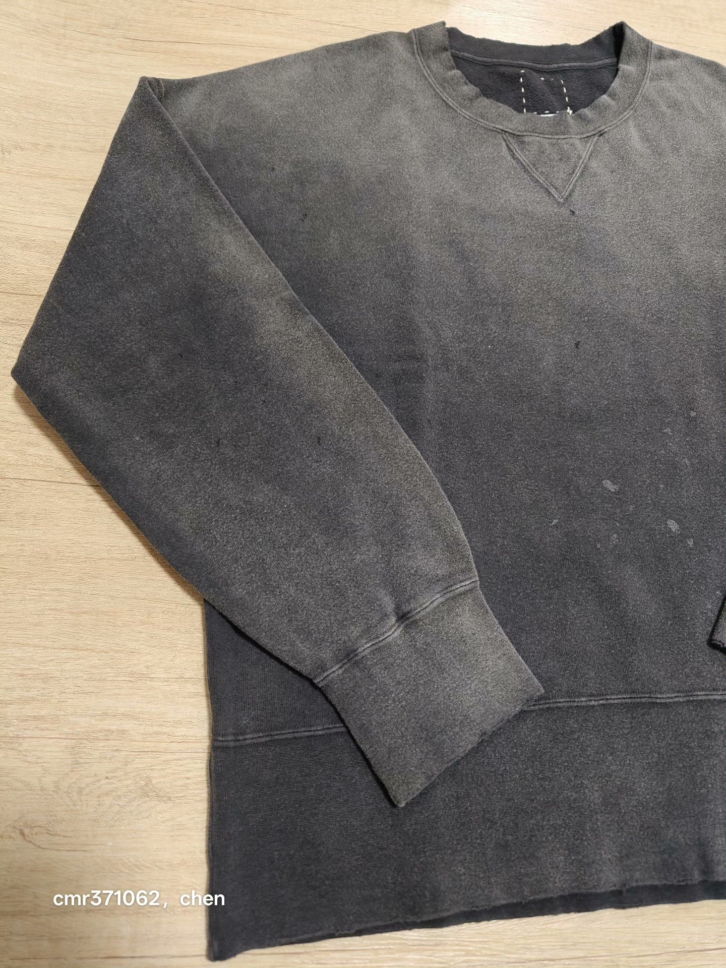 VISVIM 23SS COURT SWEAT L/S CRASH