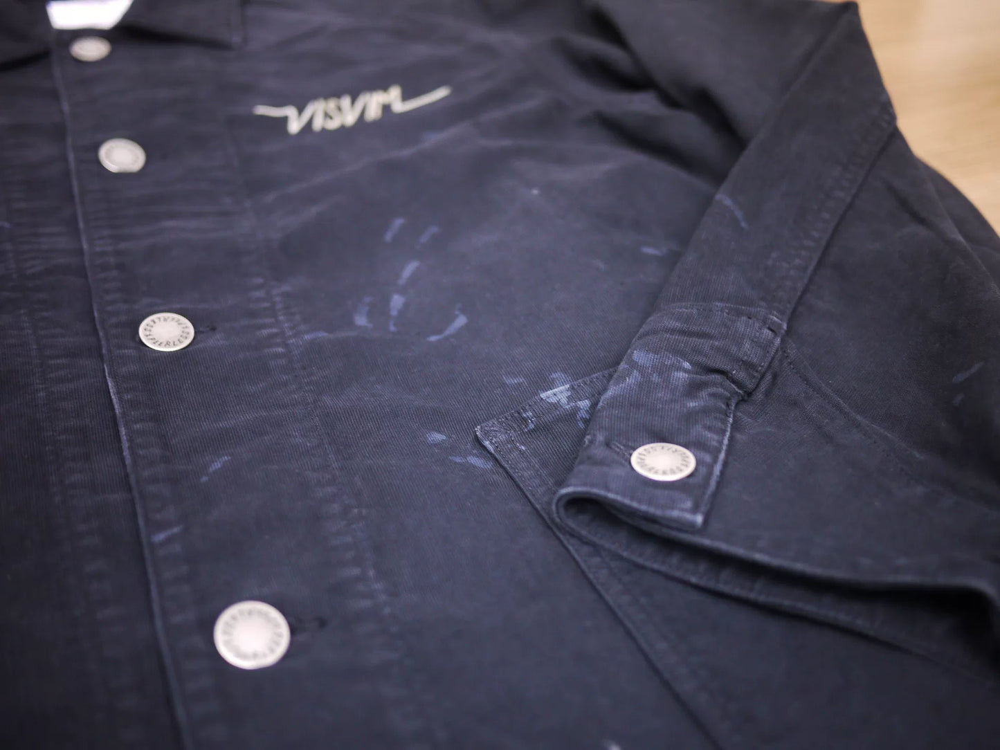 Visvim Black Coverall Jacket