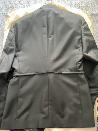 raf simons drawstring suit size 50