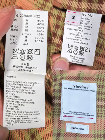 visvim garrison jacket with premium wool blend