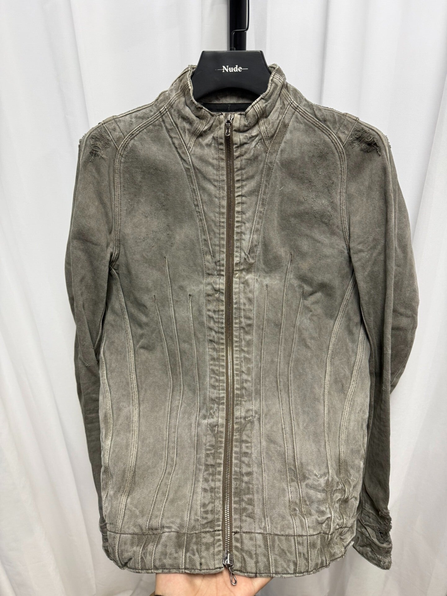 Distressed Washed Jacket by Julius