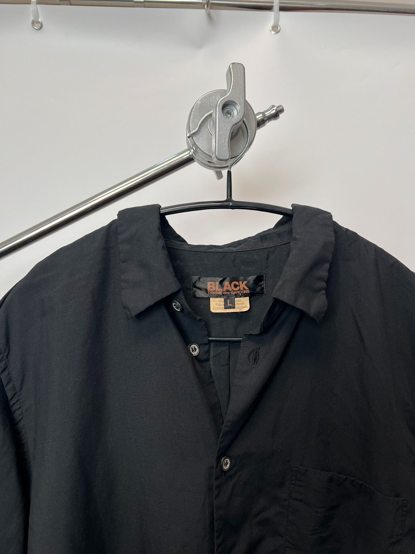 Comme des Garçons Black Lantern Sleeve Shirt