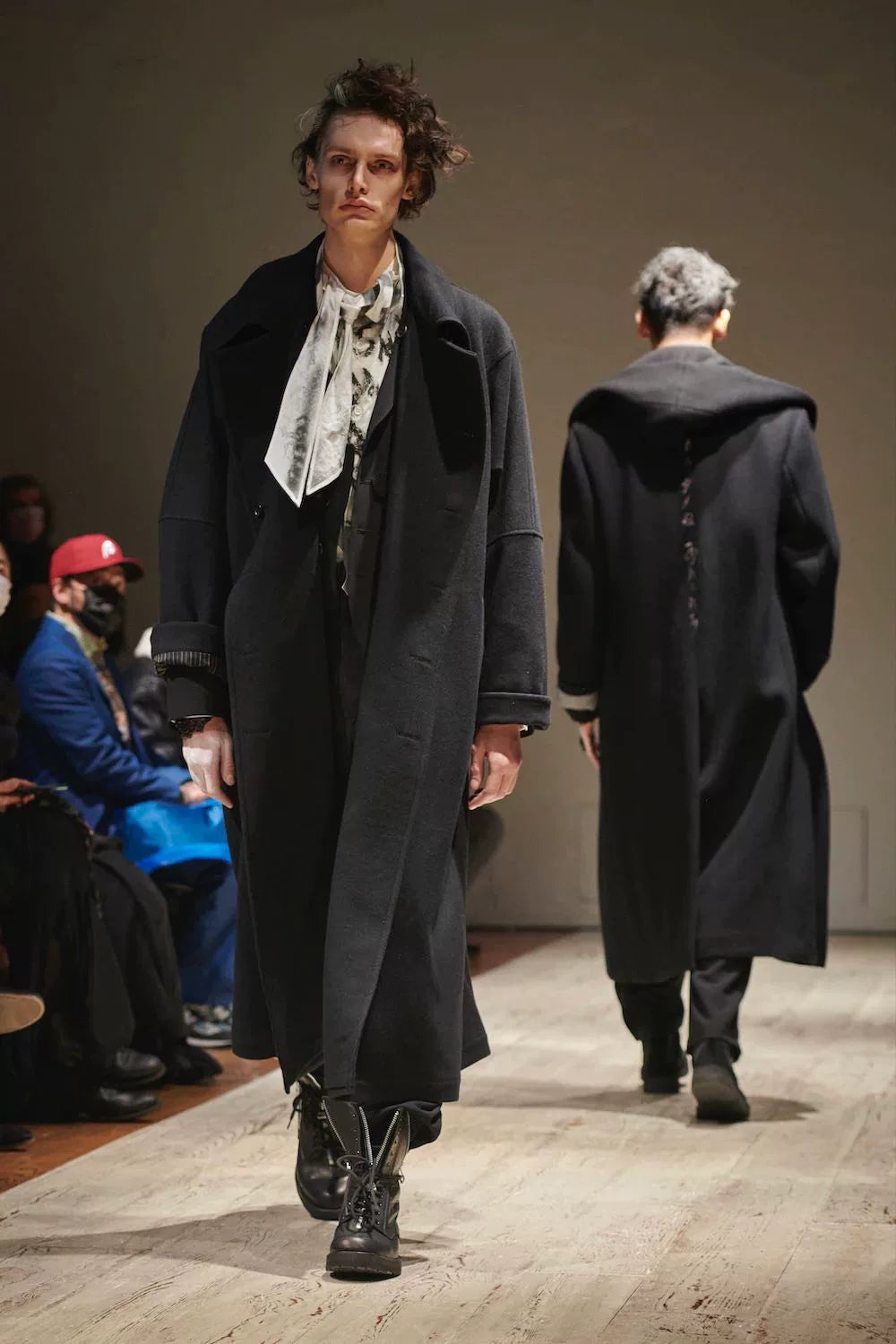 Yohji Yamamoto A/W 2022 Embroidered Coat