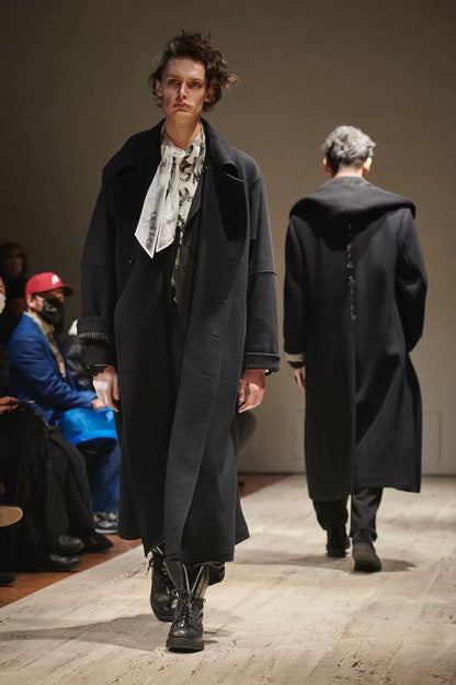 Yohji Yamamoto A/W 2022 Embroidered Coat