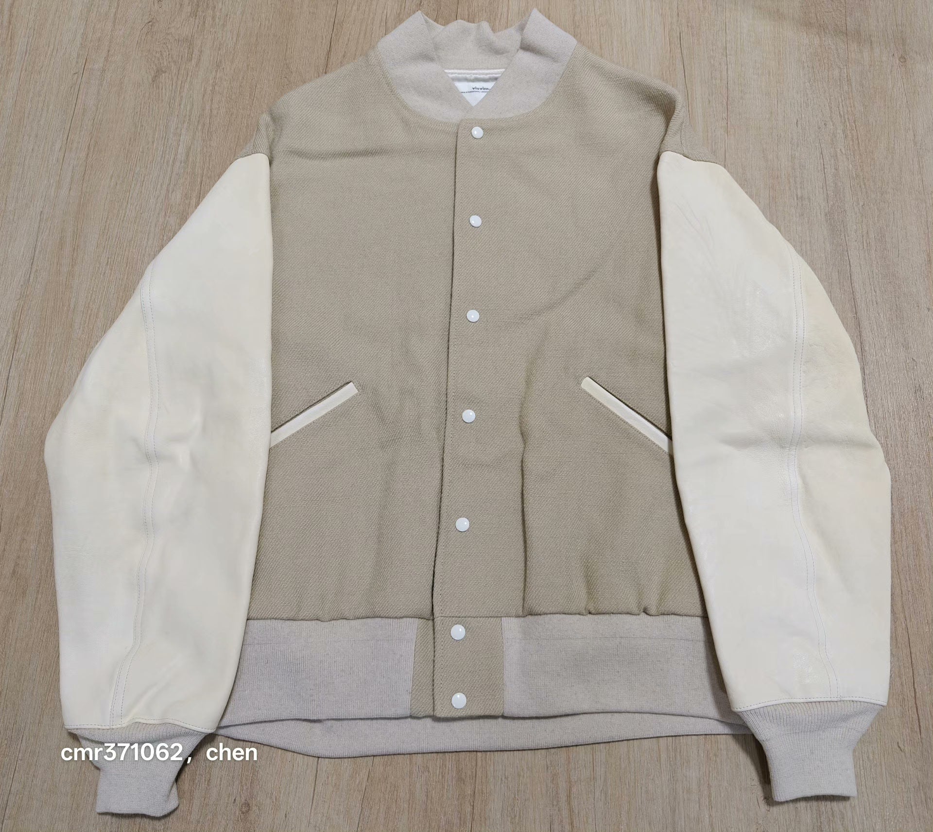 VISVIM 20AW VARSITY SB JKT WOOL