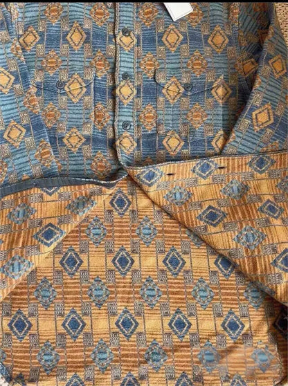 RRL Ralph Lauren Southwest Jacquard Shirt