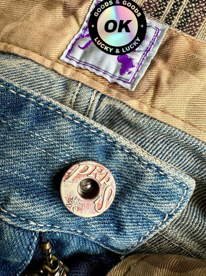 Prps Vintage Distressed Denim Jeans