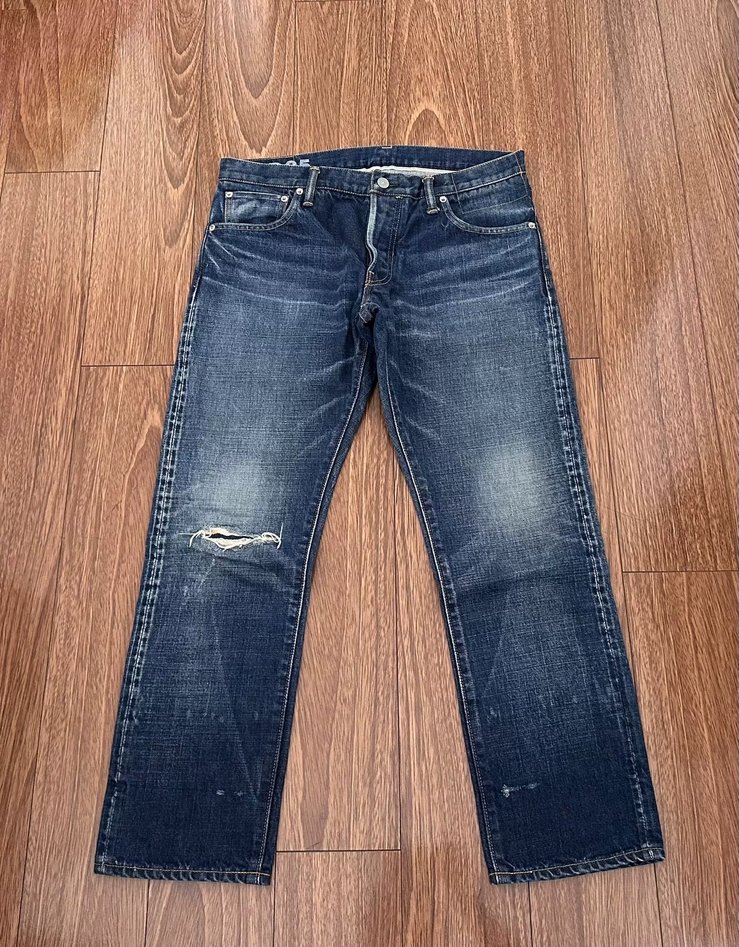 visvim social sculpture damaged jeans size 34