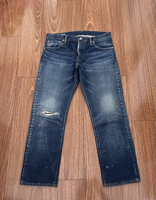 visvim social sculpture damaged jeans size 34