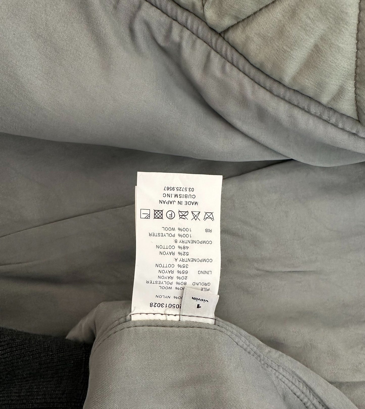 visvim thorson jacket ma-1 in green