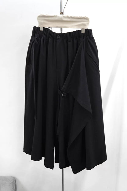 Yohji Yamamoto A/W 2019 Sash Culottes