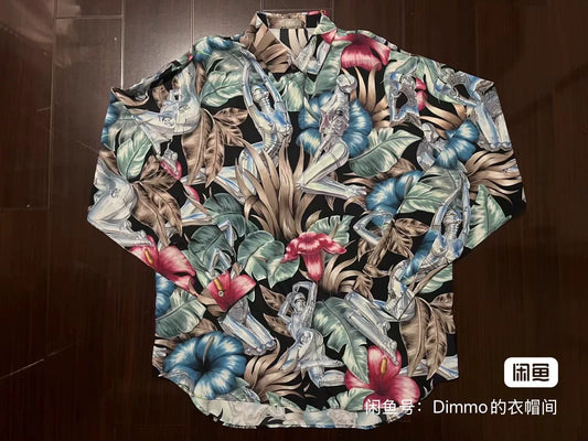 Dior Collaboration Robot Print Shirt