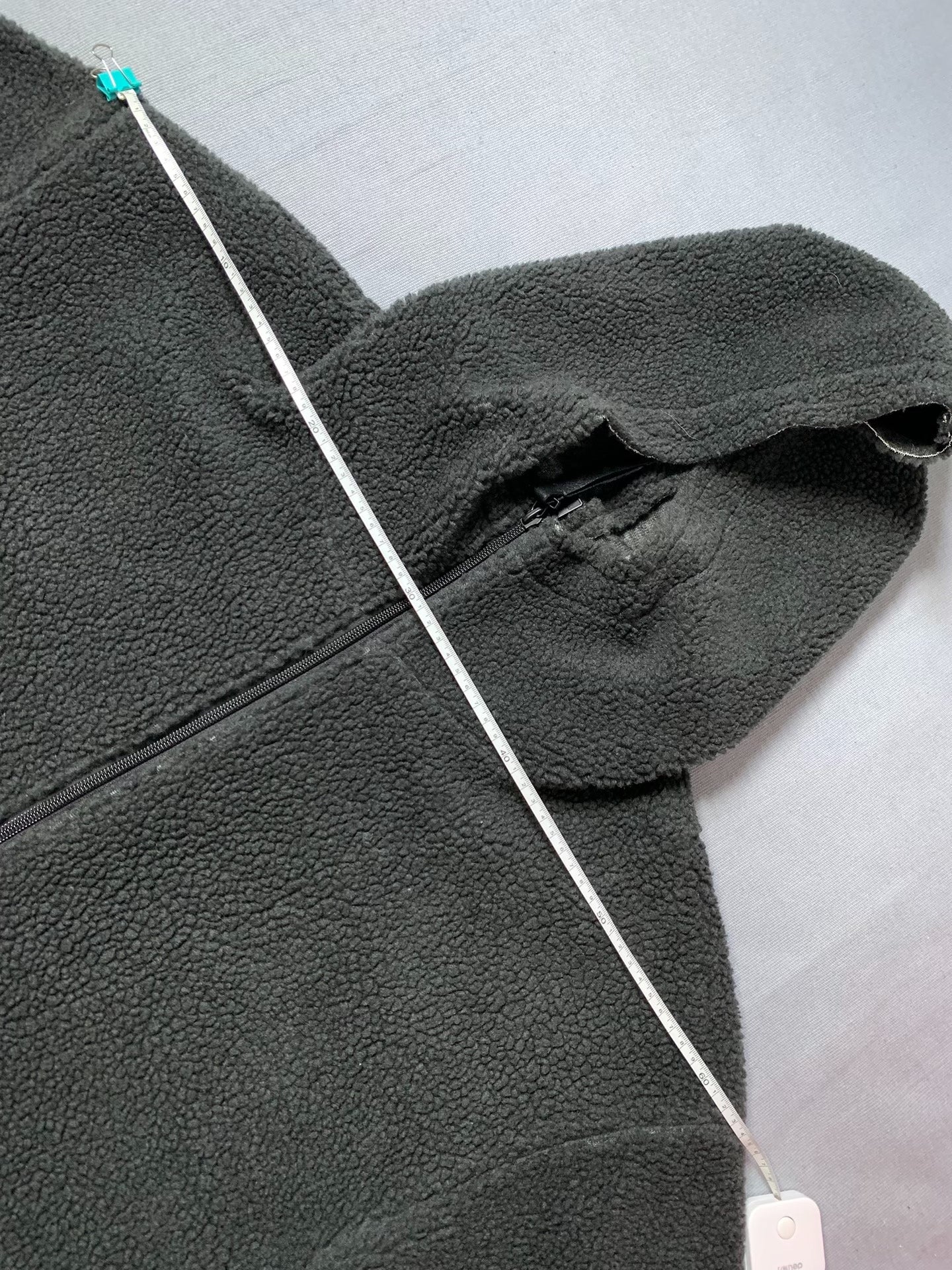 N.HOOLYWOOD Reversible Fleece Hooded Jacket