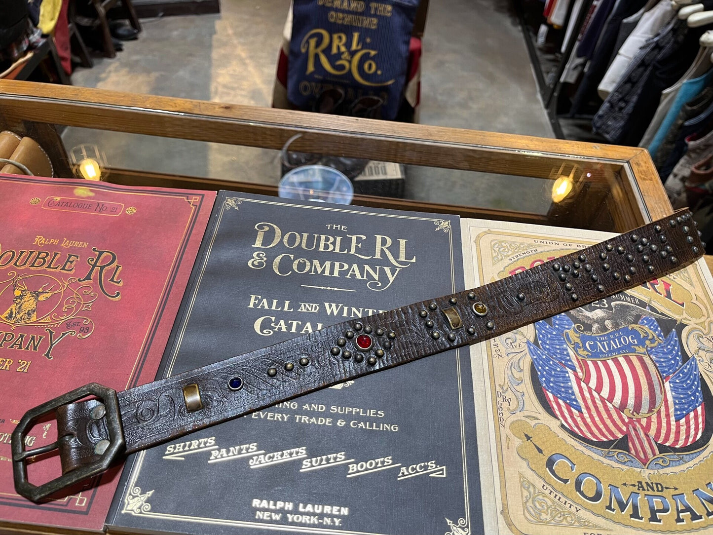 limited edition montana carved leather belt