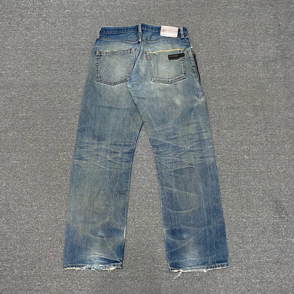Levi's X Fenom 505 Washed Distressed Jeans