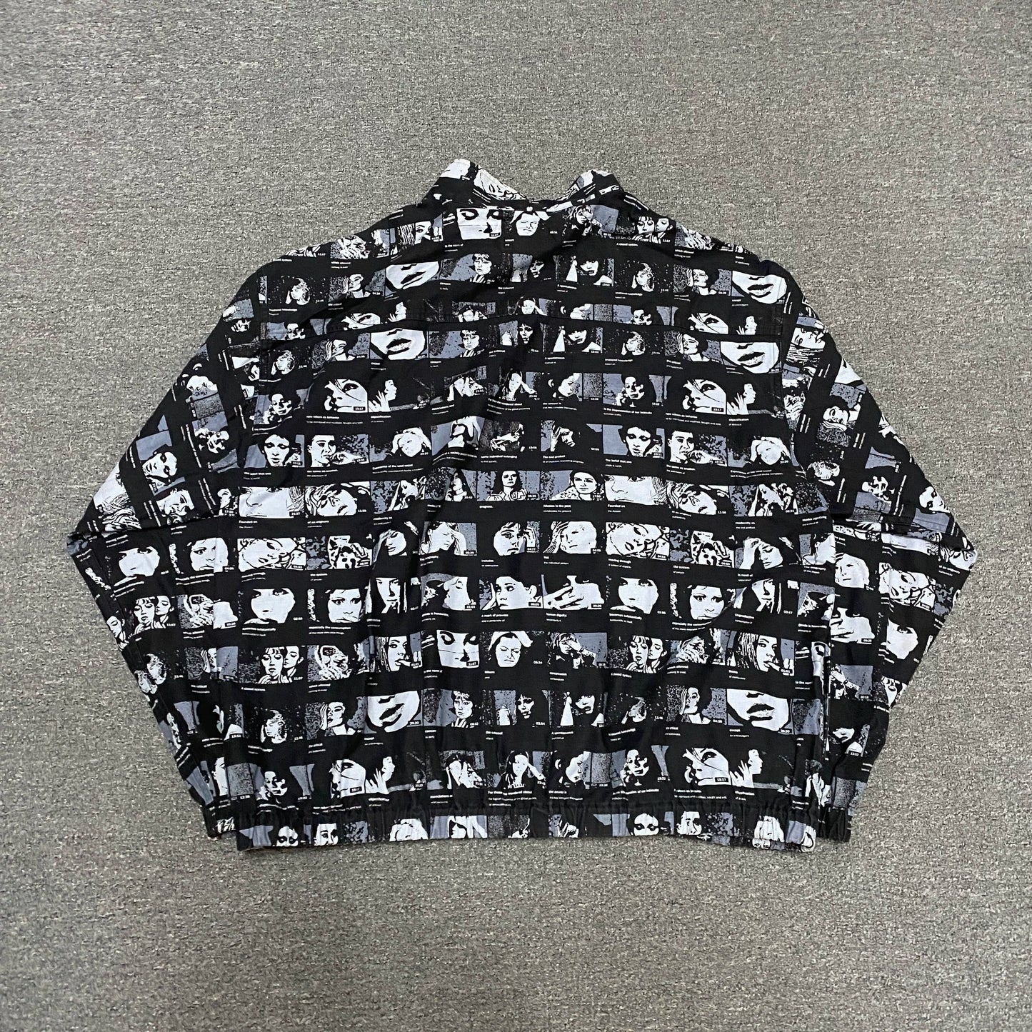 CAVEMPT All-Over Face Print Jacket