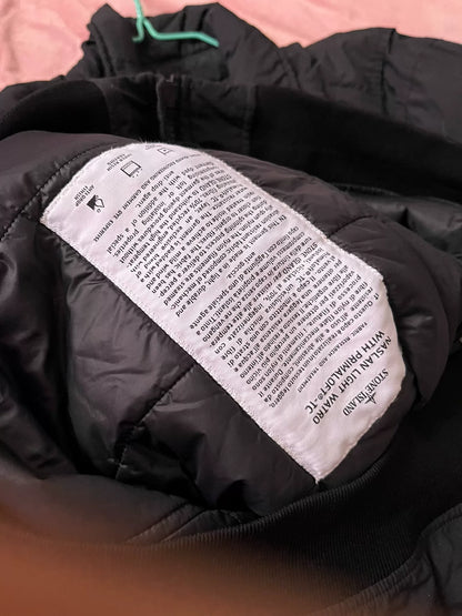 Stone Island Black Cotton Pilot Jacket