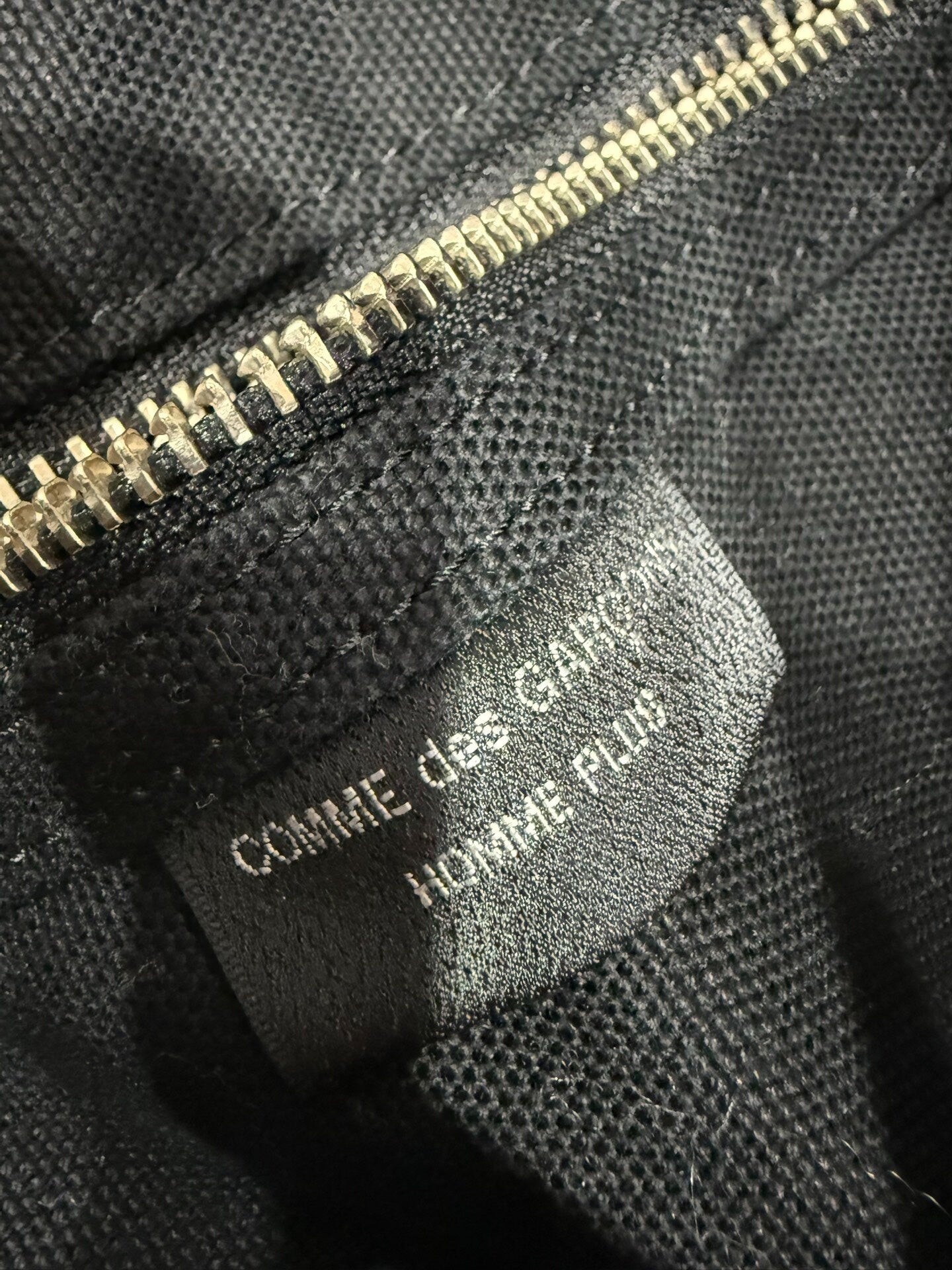 Comme des Garcons Homme Fuzzy Hobo Bag