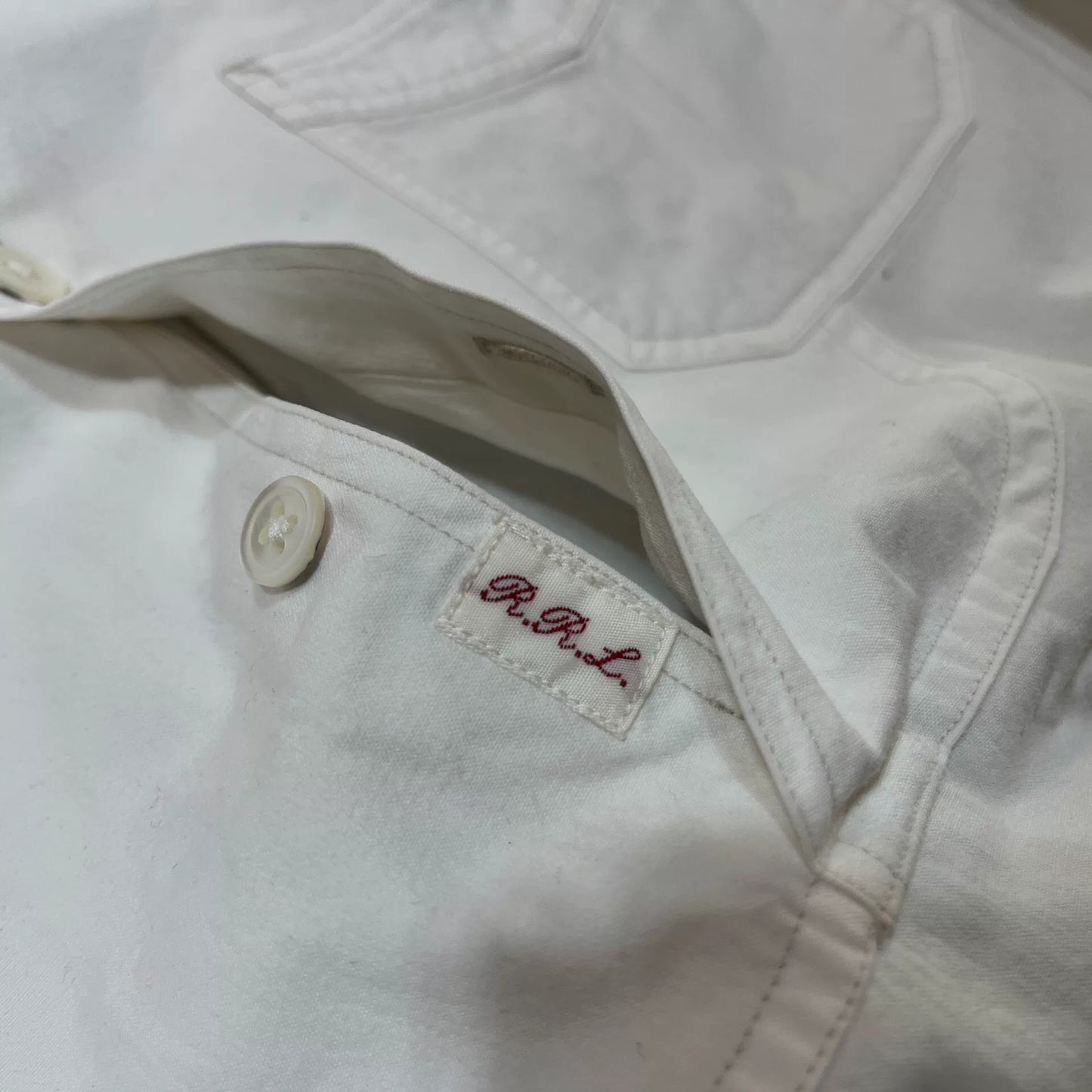 RRL Ralph Lauren White Shirt