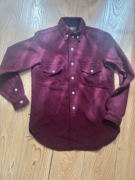 Heavyweight Red Wool Hunting Shirt