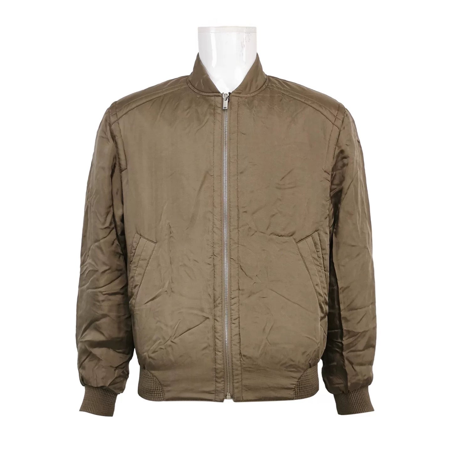 Saint Laurent Paris Brown Bomber Jacket
