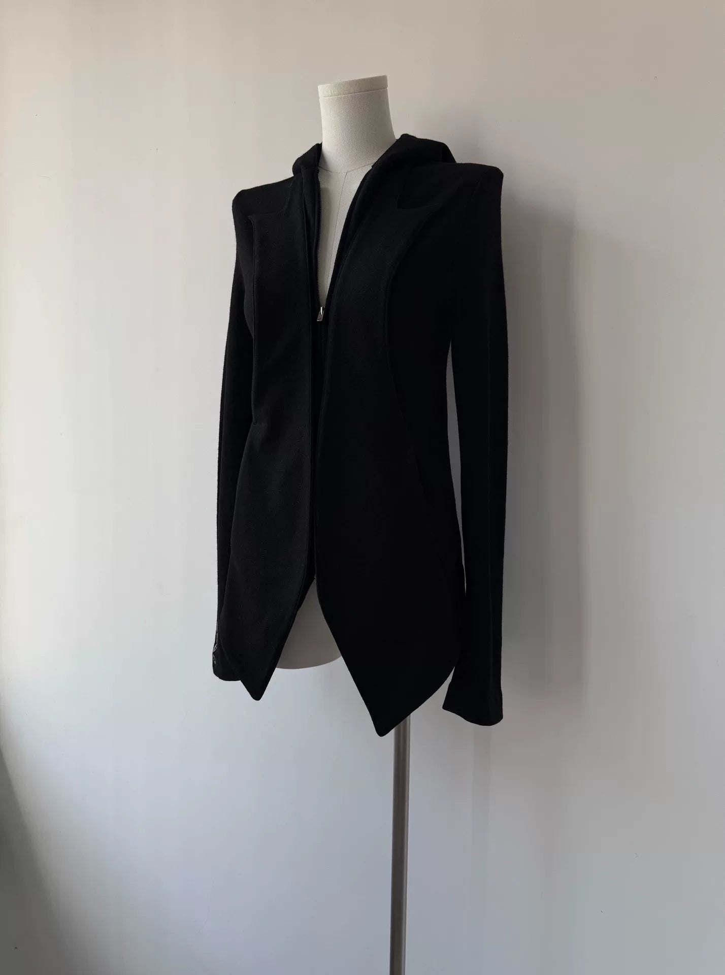 yohji yamamoto y's hooded wool jacket