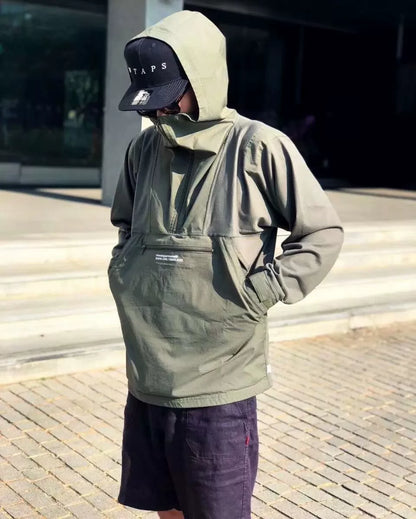 wtaps drag-on hooded sweatshirt 18ss