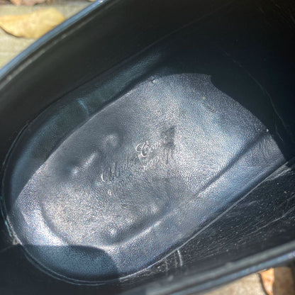 Undercover Patent Leather Zip Derby Shoes