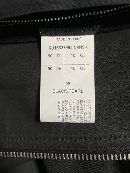 rick owens ro ma1 leather bomber jacket