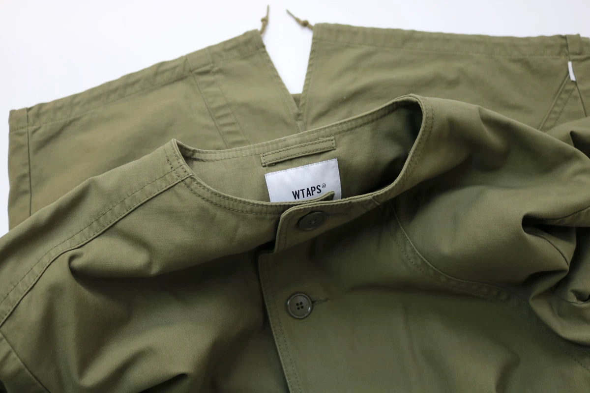 WTAPS PEEP JACKET NYCO SATIN 18SS