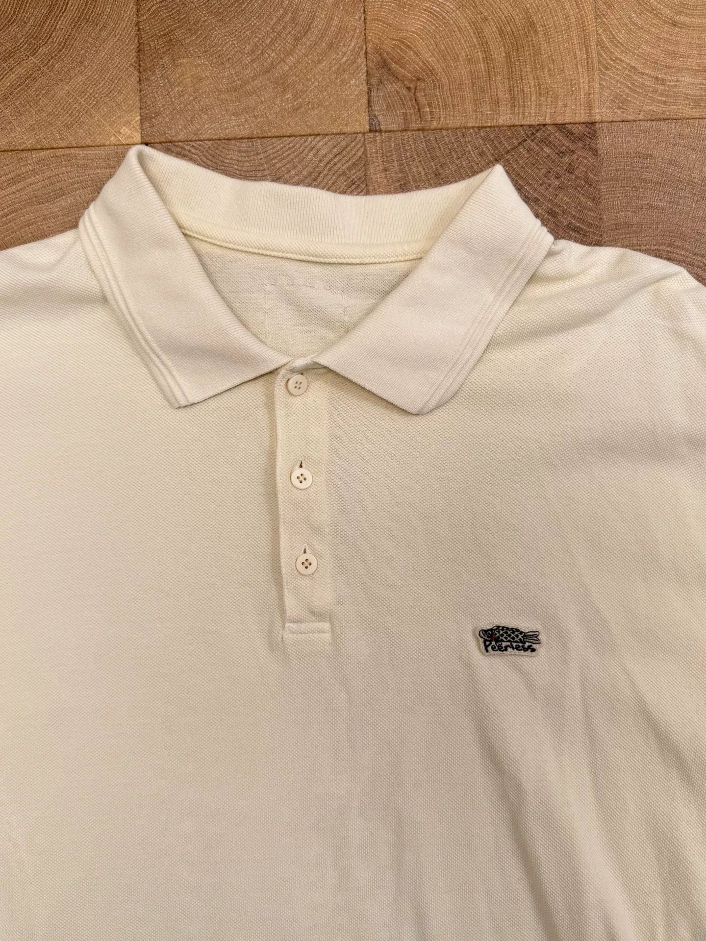 VISVIM JUMBO WELLER DMGD Carp Embroidery Polo