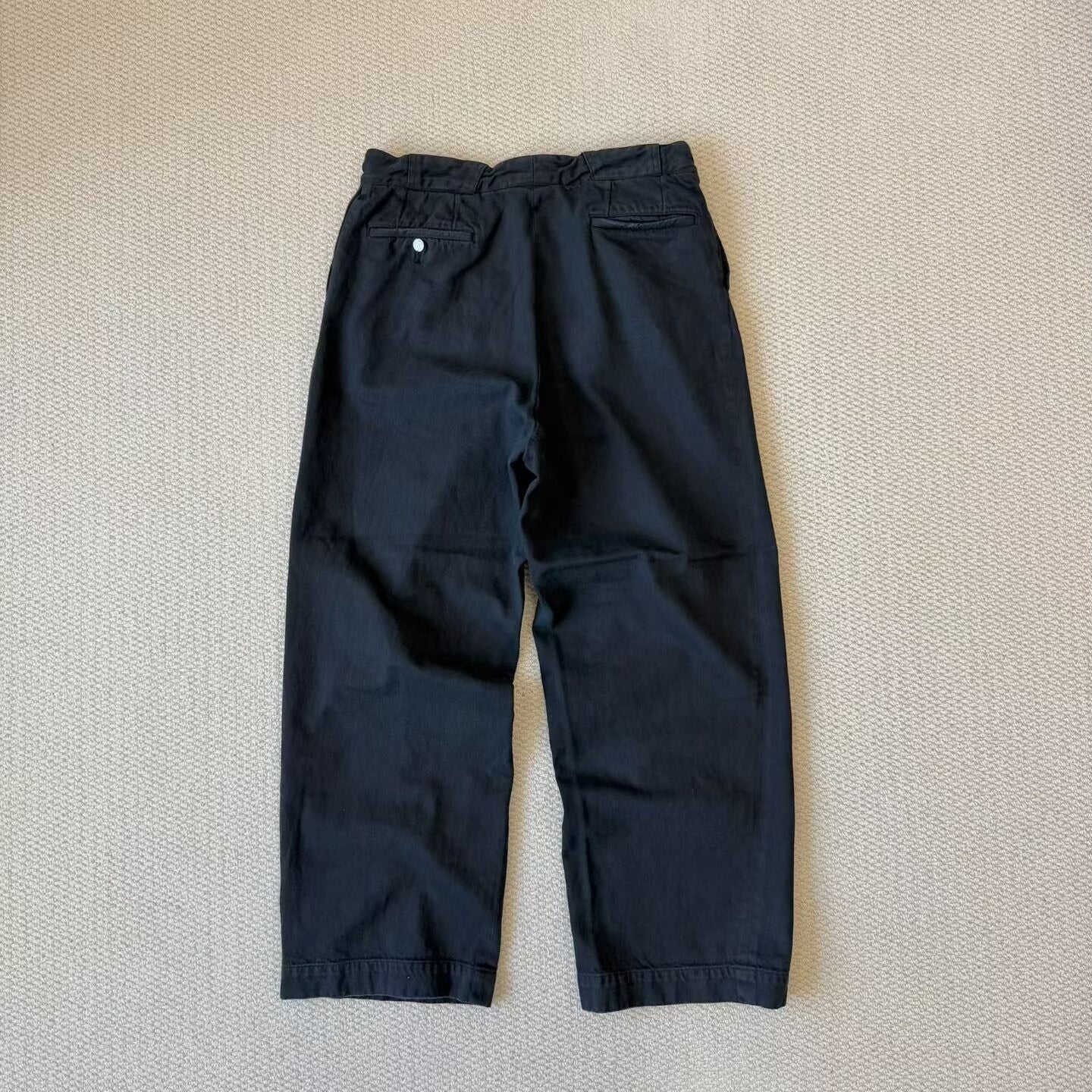 A.PRESSE Vintage Denim Work Pants