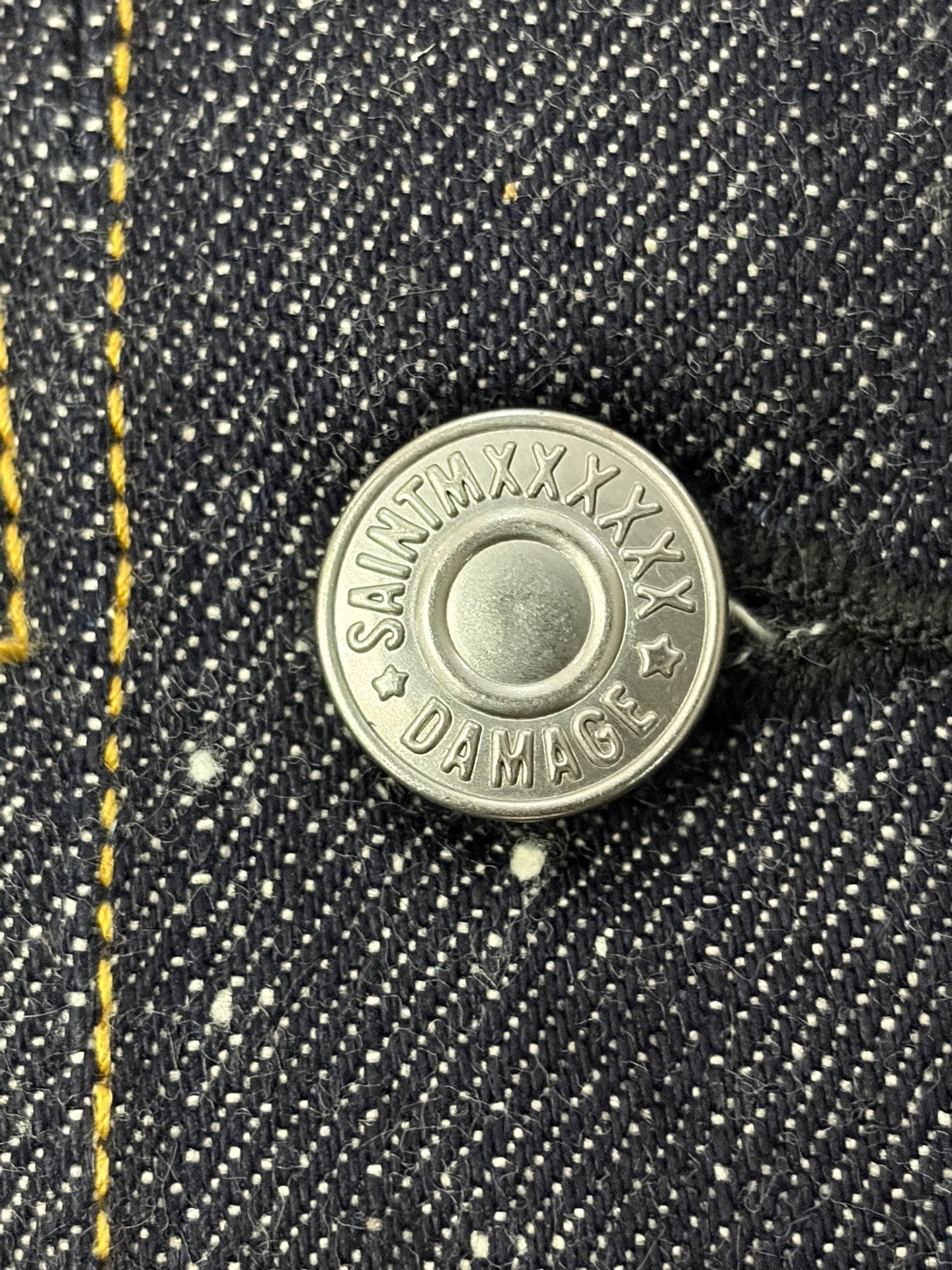 SAINT MICHAEL x berberjin T-back Denim Jacket