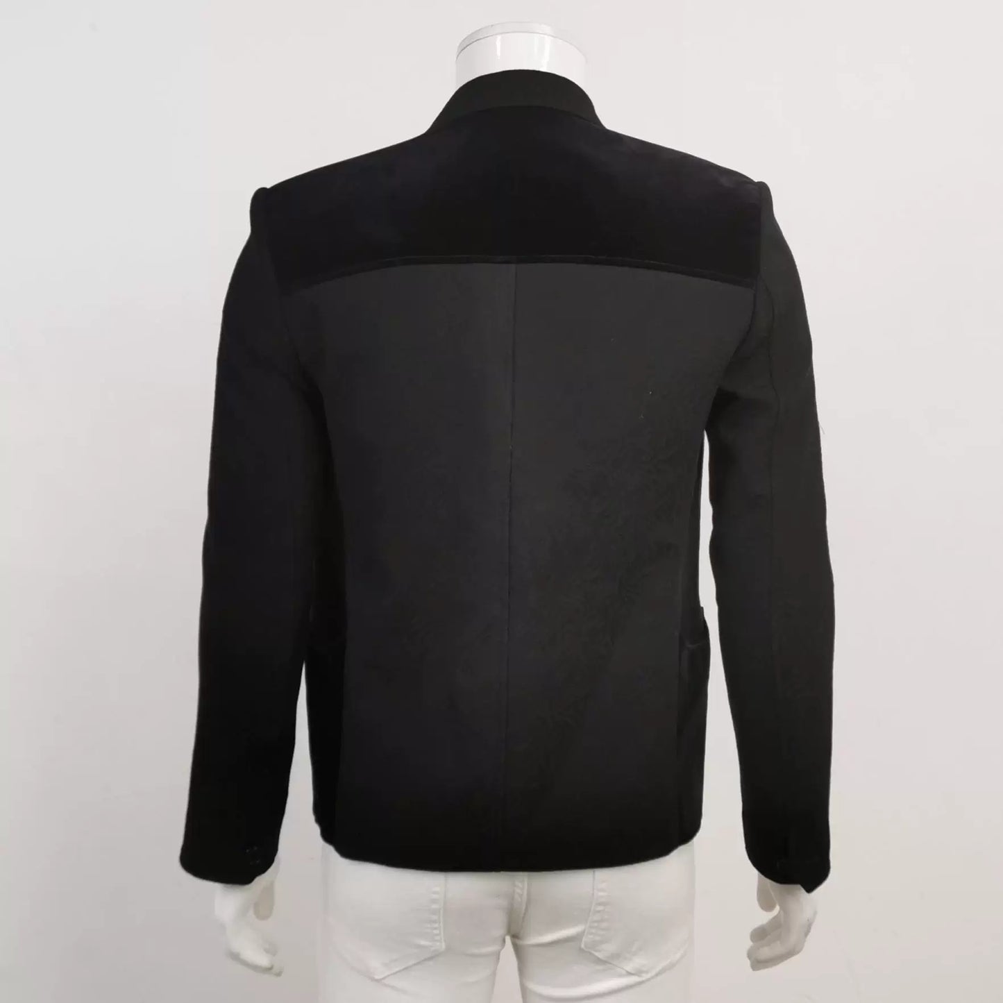 Saint Laurent Black Wool 3-Button Blazer